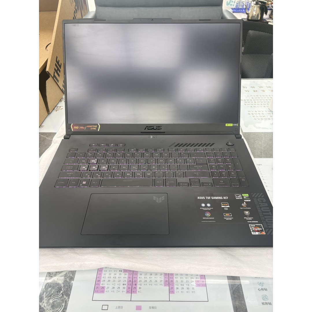 【已售出】東盛當舖【流當商品特售】筆記型電腦ASUS TUF A17 Gaming FA707 (R7-7435HS/16G/512G SSD/RTX3050 4G/FHD/W11/17.3/144Hz)